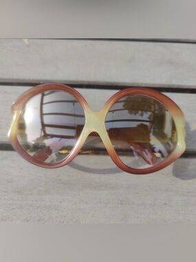 Round Gradient Brown Women’s Sunglasses
